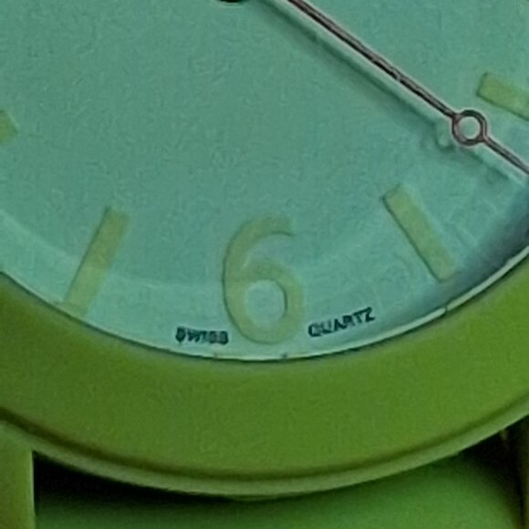 Swiss ESQ by Movado Ladies Quartz Neon Lime Green main image 9